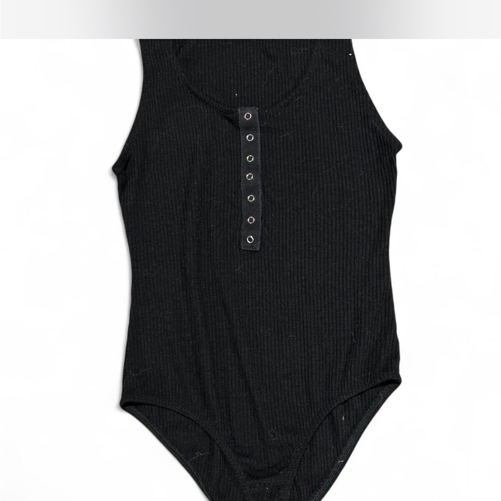 Forever 21 Black Bodysuit with Classic Silhouette